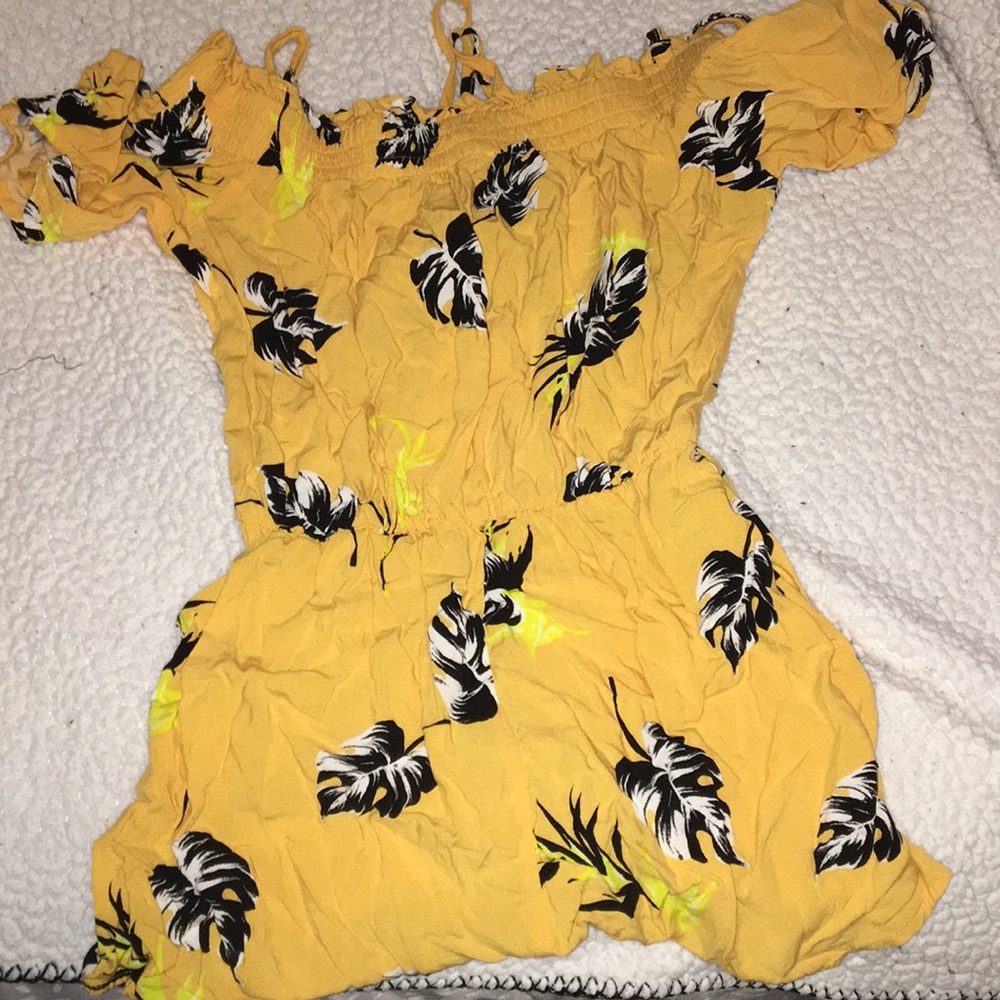 Yellow Romper